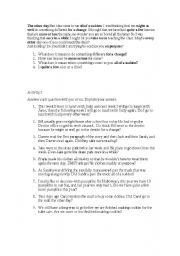 English worksheet: Common Idioms Worksheet