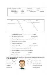 English Worksheet: sbs