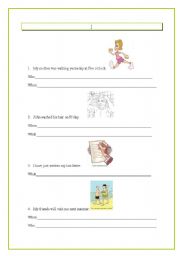 English worksheet: WH-questions 