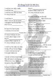 English worksheet: Lyrics gap-fill activity 