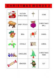 CHRISTMAS VOCABULARY 2/2