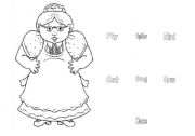 English Worksheet: There was an Old Lady Who Swallowed a Fly