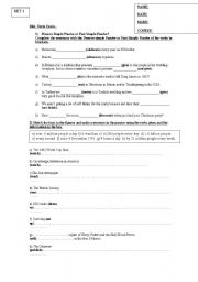 English Worksheet: PASSIVE VOICE