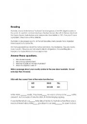English worksheet: simple past 