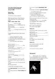 English worksheet: Spaceman