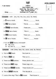 personal pronouns