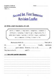 English worksheet: writing