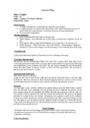 English Worksheet: lp