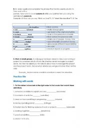 English Worksheet: Business English Session 2 Part 3