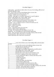 English Worksheet: Real Estate