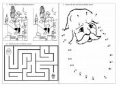 English Worksheet: Christmas activity