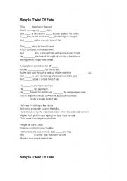 English Worksheet: SIMPLE PAST AND PAST CONTINUOUS
