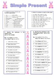 English Worksheet: Simple Present (08.11.09)