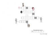 English Worksheet: Body crosswords