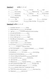 English Worksheet: Preposition of time (in, on, at)
