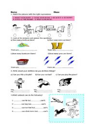 English worksheet: quiz