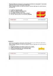 English worksheet: certainty pairwork