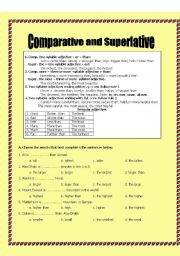 comparatives and supperlatives