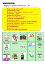 English Worksheet: bingo game