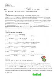 English Worksheet: Past Simple