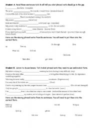 English worksheet: Phrasal Verbs