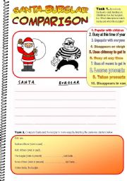 Santa-Burglar Comparison