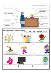 English Worksheet: quiz3