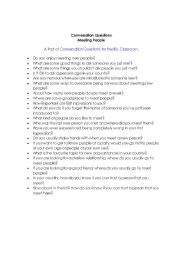 English worksheet: conversation