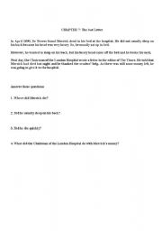 English worksheet: The Elephant Man