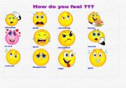 English Worksheet: Feelings