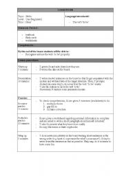 English worksheet: To be