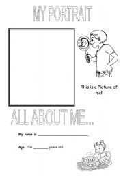 English worksheet: Biography