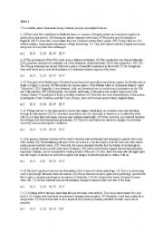 English Worksheet: irrelevat sentence