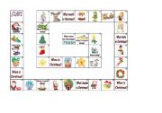 English Worksheet: Christmas Game