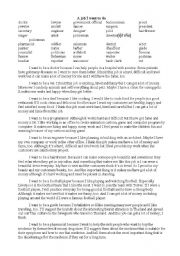 English worksheet: fg