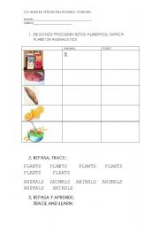 English Worksheet: Healthy food 2