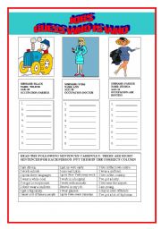 English Worksheet: GUESS WHO IS WHO