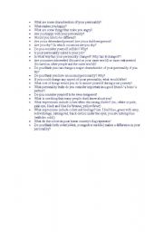 English Worksheet: Conversation Time