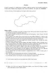 English Worksheet: Slovakia