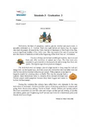 English Worksheet: Simulado