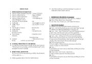 English Worksheet: eartdwada