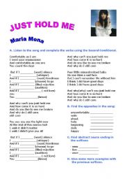 English Worksheet: Song to practise Second Conditional