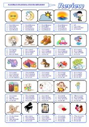 English Worksheet: GREETINGS AND ALPHABET REVIEW. PART 1