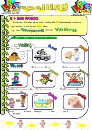 English Worksheet: The letter 