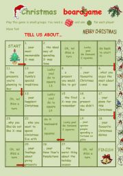 X-mas Boardgame (free talking)