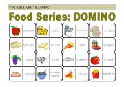 Practice of Food Vocabulary: Domino (2 of 4)