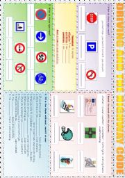 DRIVING AND THE HIGHWAY CODE - MUST, MUSTNT AND CANT