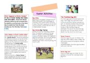 English Worksheet: Easter Day