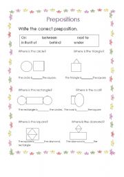 prepositions