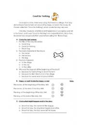 English Worksheet: Reading comprehension practice.